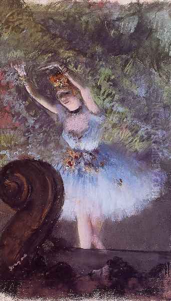 Dancer III Oil Painting by Edgar Degas