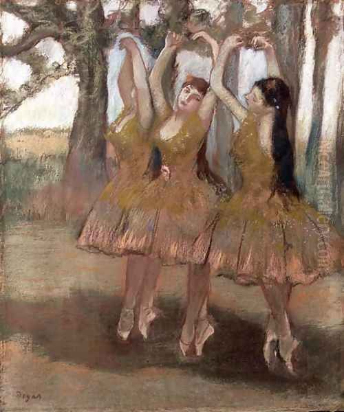 The Greek Dance, c.1881 Oil Painting by Edgar Degas