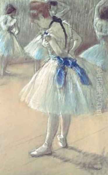 Dancer Oil Painting by Edgar Degas