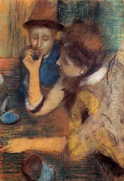 The Jewels Oil Painting by Edgar Degas