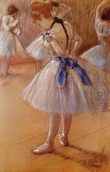 The Dance Studio Oil Painting by Edgar Degas