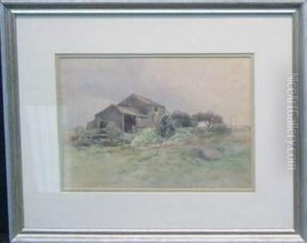 Farm Oil Painting by George Herbert McCord