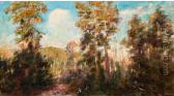 Campsite Near Narbethong Oil Painting by Frederick McCubbin