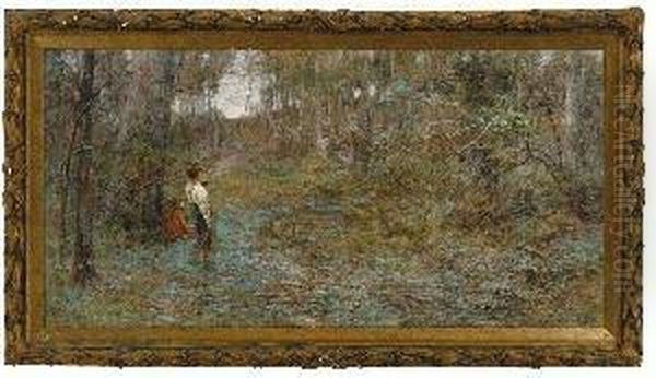 Childhood Fancies Oil Painting by Frederick McCubbin