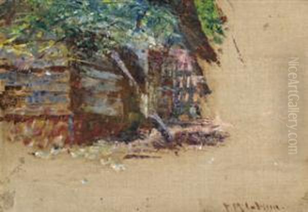 Macedon Cottage Oil Painting by Frederick McCubbin