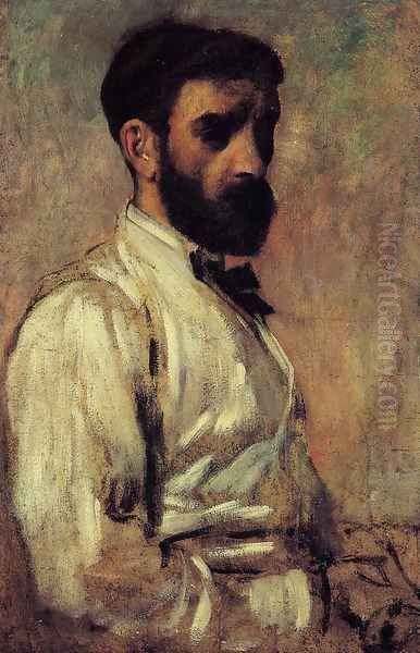 Leon Bonnat Oil Painting by Edgar Degas