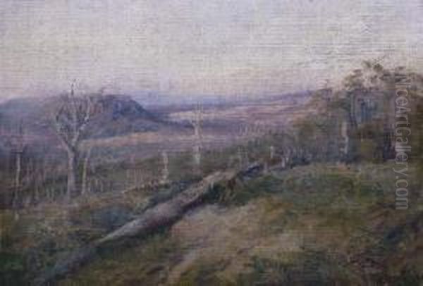 Landscape Oil Painting by Frederick McCubbin