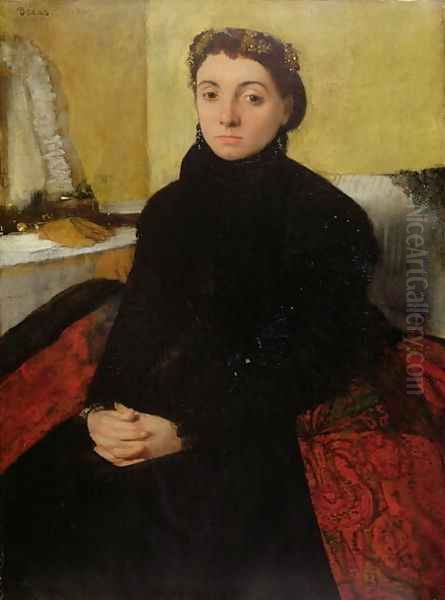 Madame Gaujelin, 1867 Oil Painting by Edgar Degas