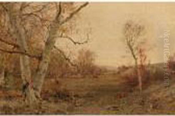 Landscape Oil Painting by Jervis McEntee