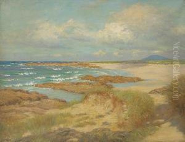 Sands Of Iona Oil Painting by John Mcghie