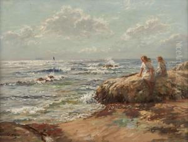 The Incoming Tide Oil Painting by John Mcghie