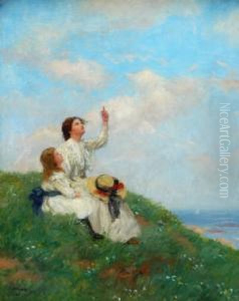 Summer Breeze Oil Painting by John Mcghie