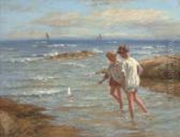 Summer Days Oil Painting by John Mcghie