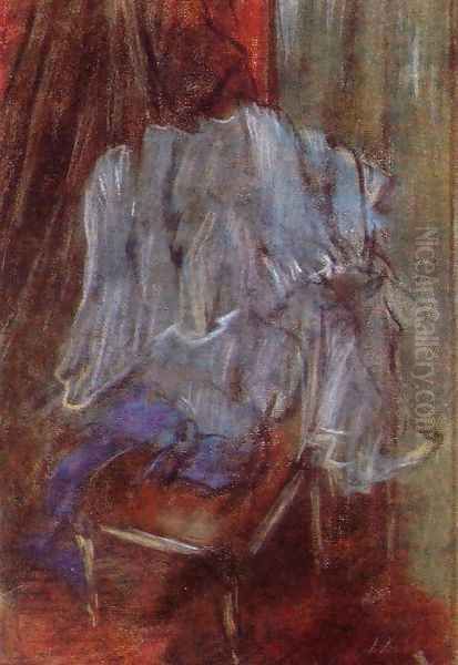 Vestment on a Chair Oil Painting by Edgar Degas