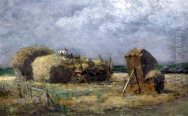 The Haystack Oil Painting by Robert McGregor