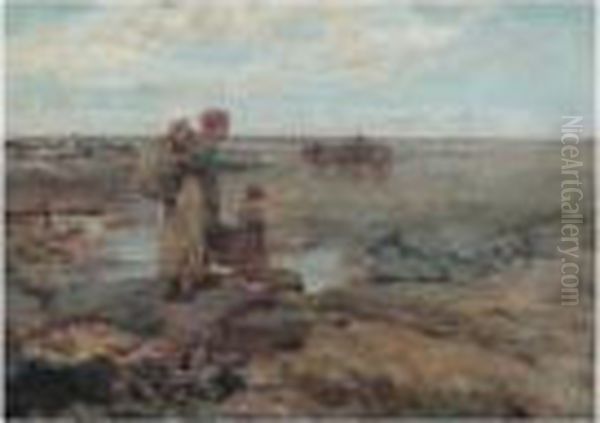 Low Tide Oil Painting by Robert McGregor