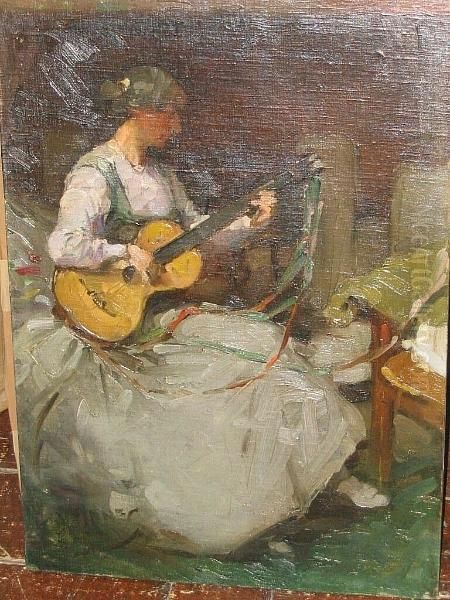 Juanita Oil Painting by William Beckwith Mcinnes