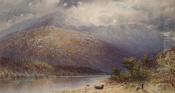 Ben Ledi, Perthshire Oil Painting by Joseph Wrightson McIntyre