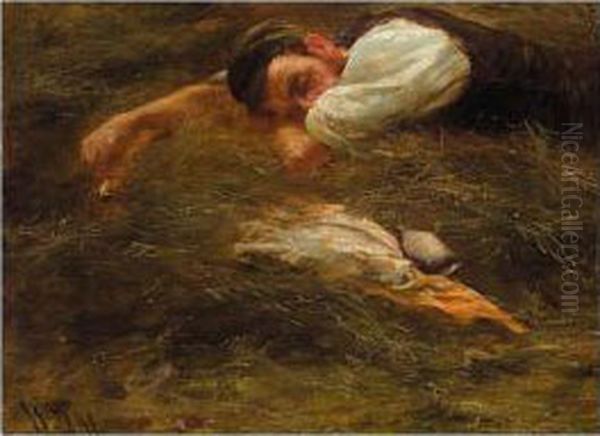 Midday Rest Oil Painting by William Darling McKay