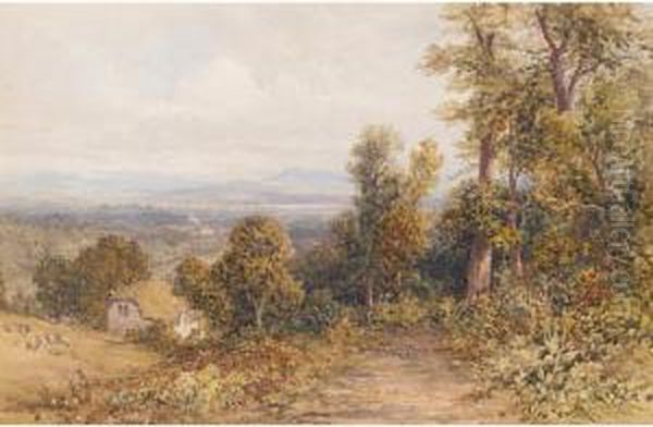 Near Ludlow Oil Painting by David Hall McKewan