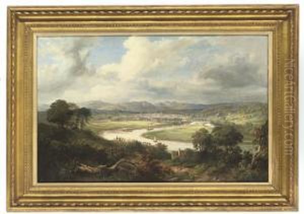 Perth Oil Painting by Kenneth Macleay