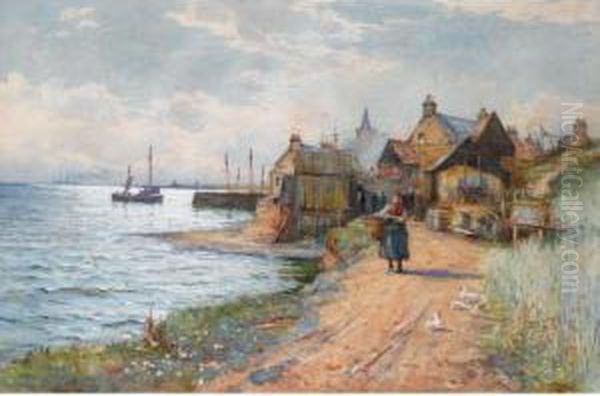 St Monans Oil Painting by James MacMaster