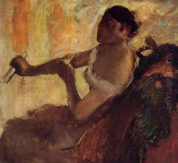 Rose Caron Oil Painting by Edgar Degas