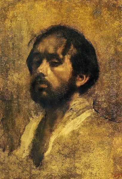 Self Portrait I Oil Painting by Edgar Degas