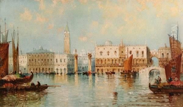 Venice Oil Painting by William Meadows