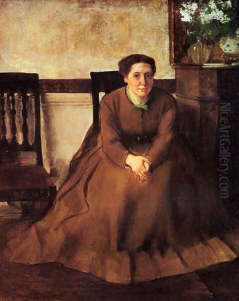 Victoria Duborg Oil Painting by Edgar Degas