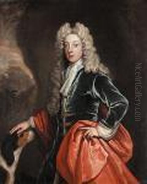 Thomas Boothby Oil Painting by Sir John Baptist de Medina