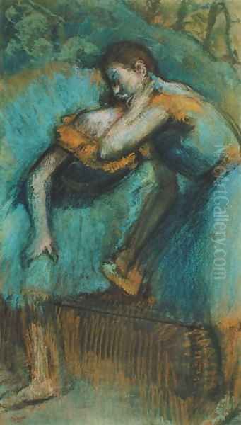 Two Dancers 2 Oil Painting by Edgar Degas