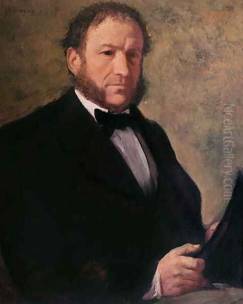 Portrait of Monsieur Ruelle, 1861 Oil Painting by Edgar Degas