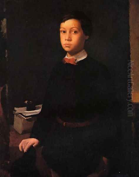 Portrait of Rene De Gas I Oil Painting by Edgar Degas