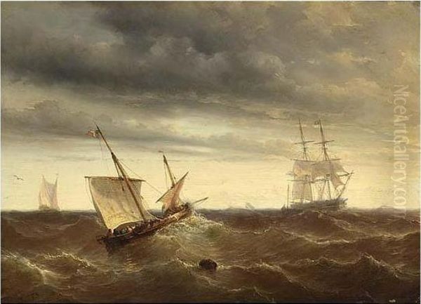 Shipping In Choppy Waters by Louise Meyer