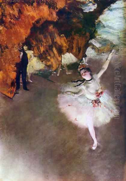 The Primaballerina Oil Painting by Edgar Degas