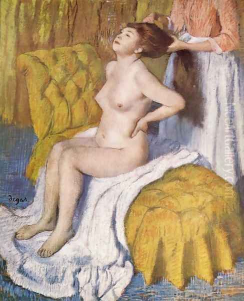 The hygiene Oil Painting by Edgar Degas