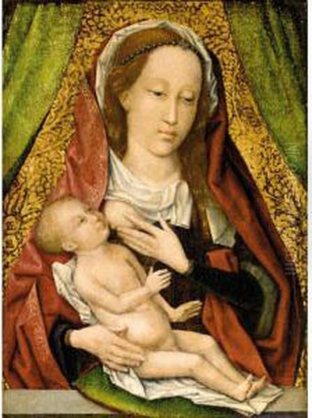 The Virgin And Child Oil Painting by Hans Memling