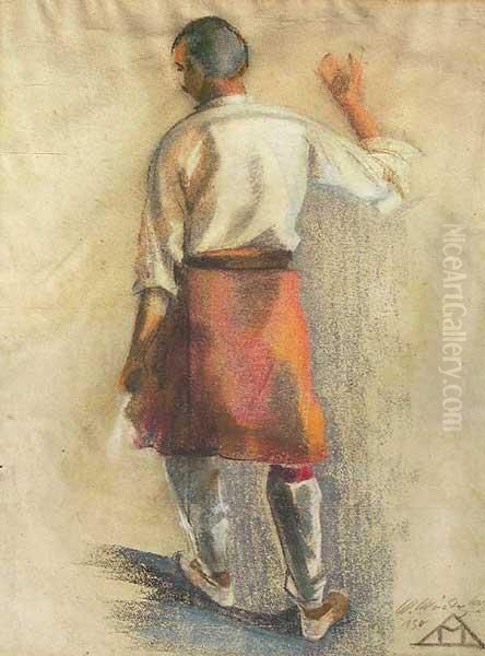 El Sembrador Oil Painting by Melchor Mendez Magarinos