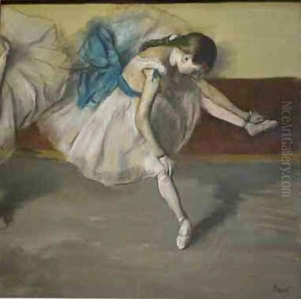 Danseuse au repos Oil Painting by Edgar Degas