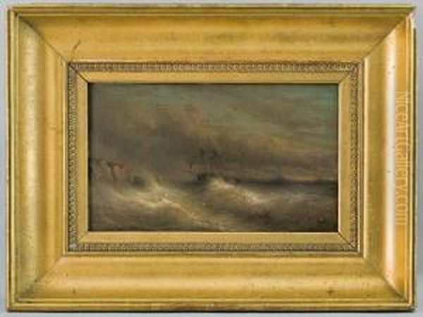 Marine Oil Painting by Louis Mennet