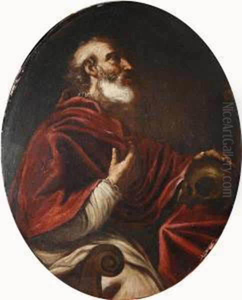 San Girolamo Oil Painting by Giovanni Battista Merano