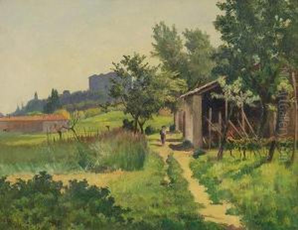 La Nostra Collina Oil Painting by Camillo Merlo