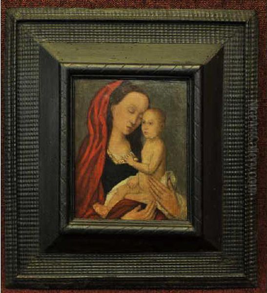 Vierge A L'enfant Oil Painting by Quinten Metsys