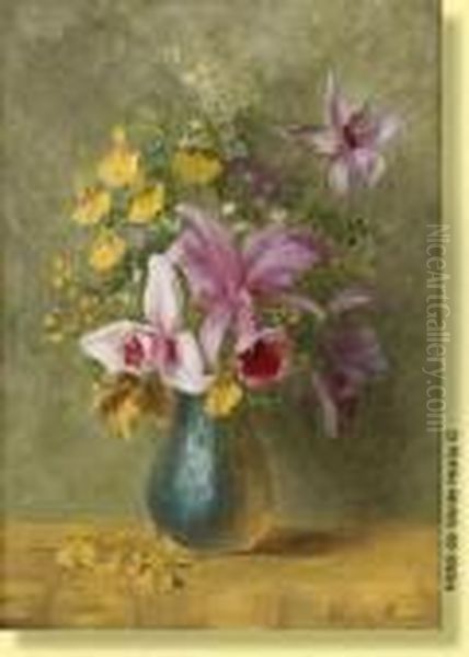 Vase Fleuri by Georgette Meunier