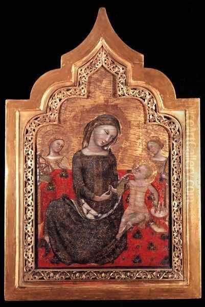 Madonna dell'Umilta Oil Painting by Vitale Da Bologna