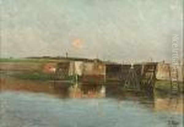 De Sluis . Oil Painting by Isidore Meyers