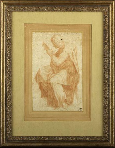 Study Of The Persian Sibyl
After Michelangelo's Fresco At The Sistine Chapel Oil Painting by Michelangelo