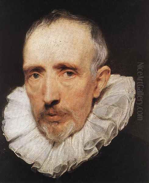 Cornelis van der Geest before 1620 Oil Painting by Sir Anthony Van Dyck