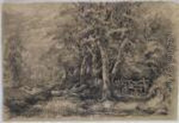 Gunton Park Oil Painting by John Middleton